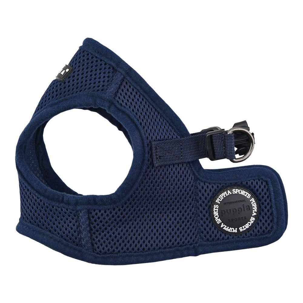 Puppia Soft Vest Harness B for Dogs, Navy, X-Large