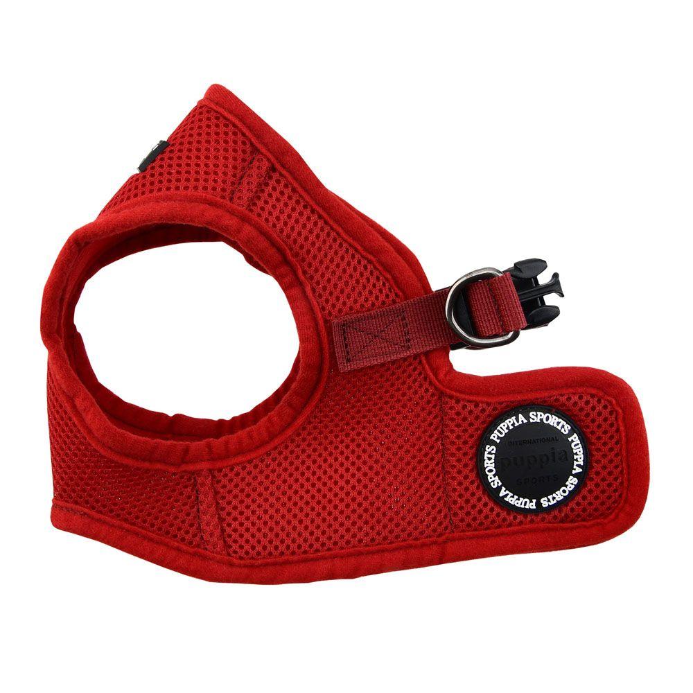 Puppia Soft Vest Harness B for Dogs, Wine, Small