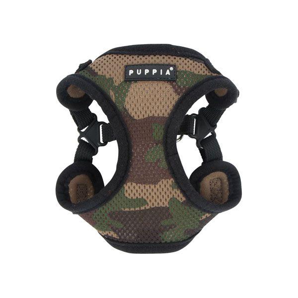 Puppia Soft Harness C for Dogs, Camo, X-Large