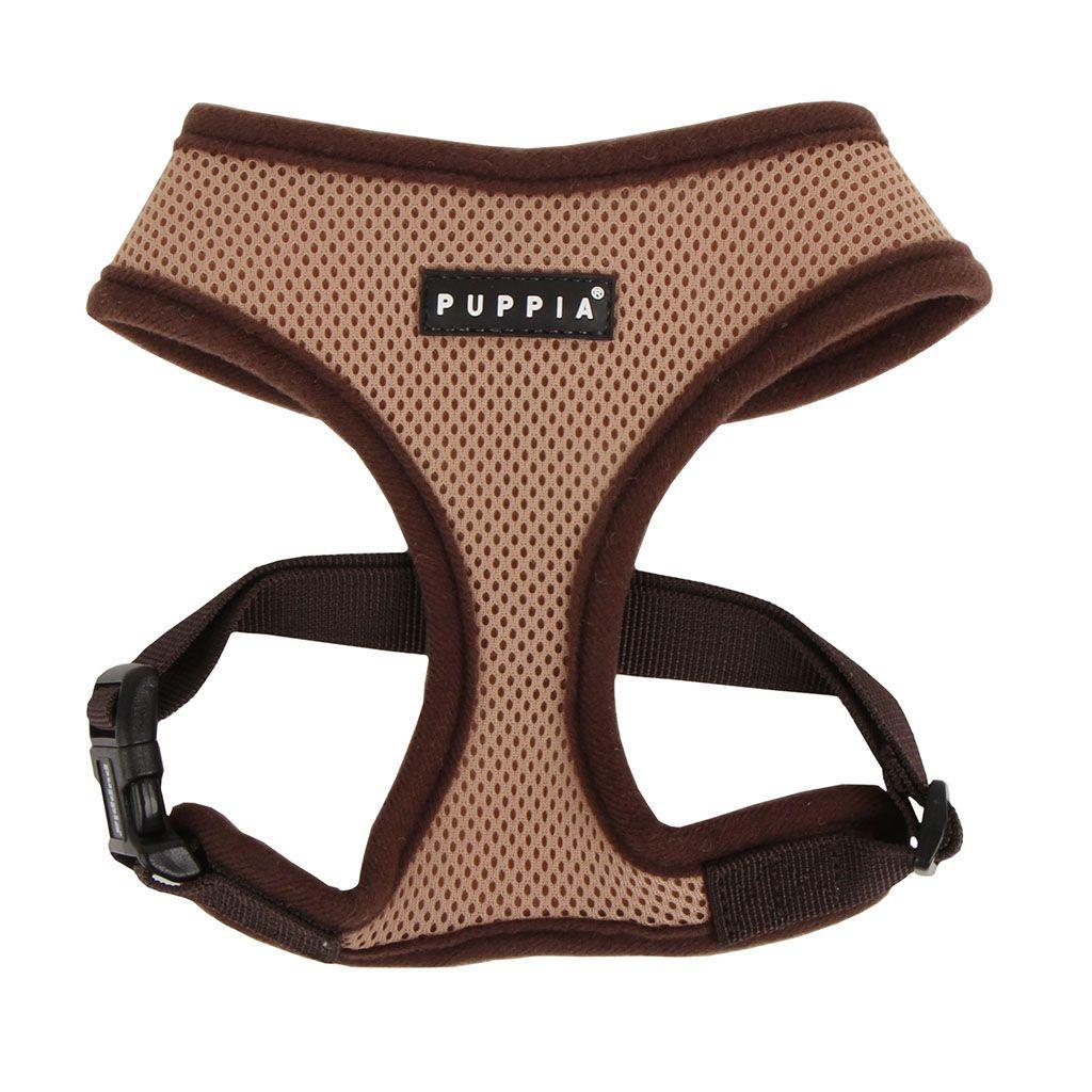 Puppia Soft Harness for Dogs, Beige, X-Large