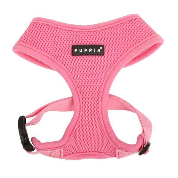 Puppia Soft Harness for Dogs, Pink