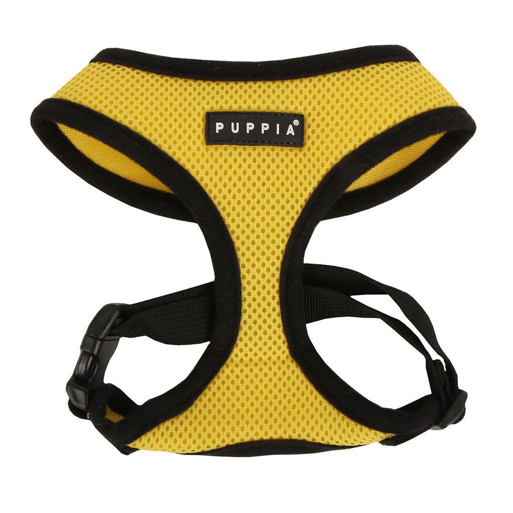 Puppia Soft Harness for Dogs, Yellow