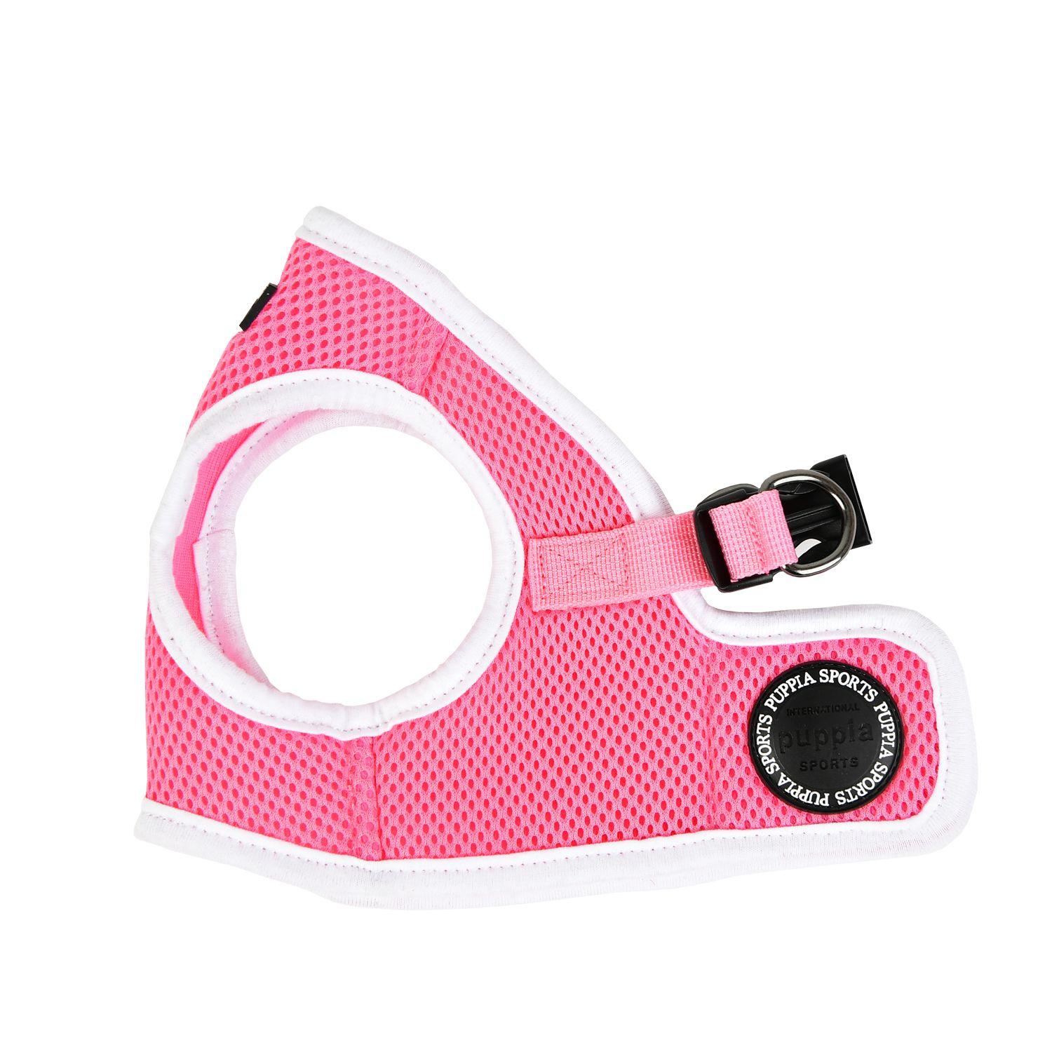 Puppia Soft Vest Harness B II for Dogs, Pink