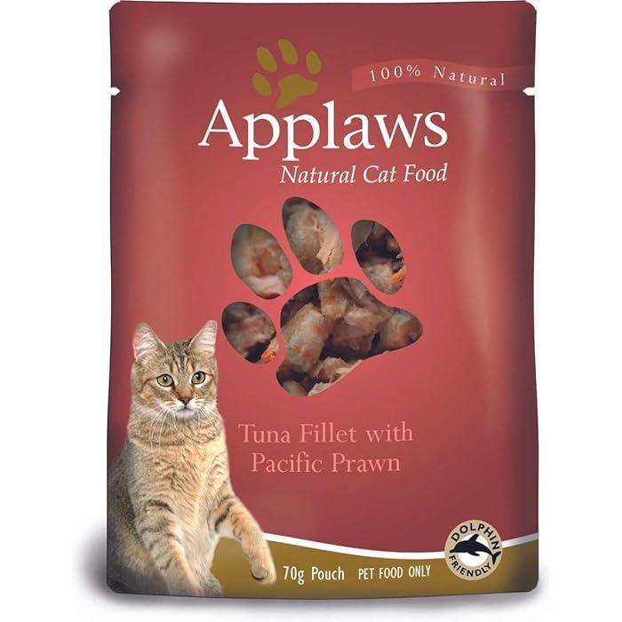 Applaws Tuna Filet with Pacific Prawn Wet Cat Food Pouch