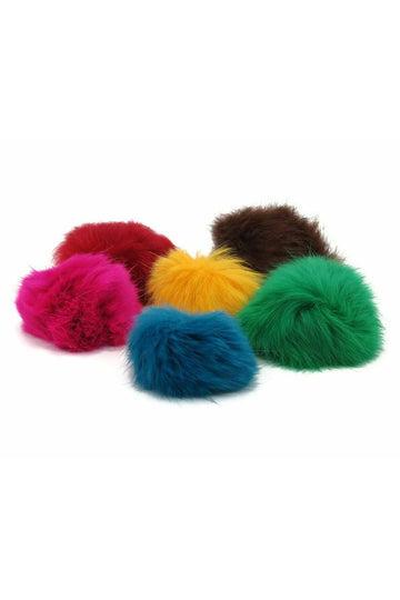 Go Cat Bat Arounds Fur Ball Cat Toy, Assorted Colors