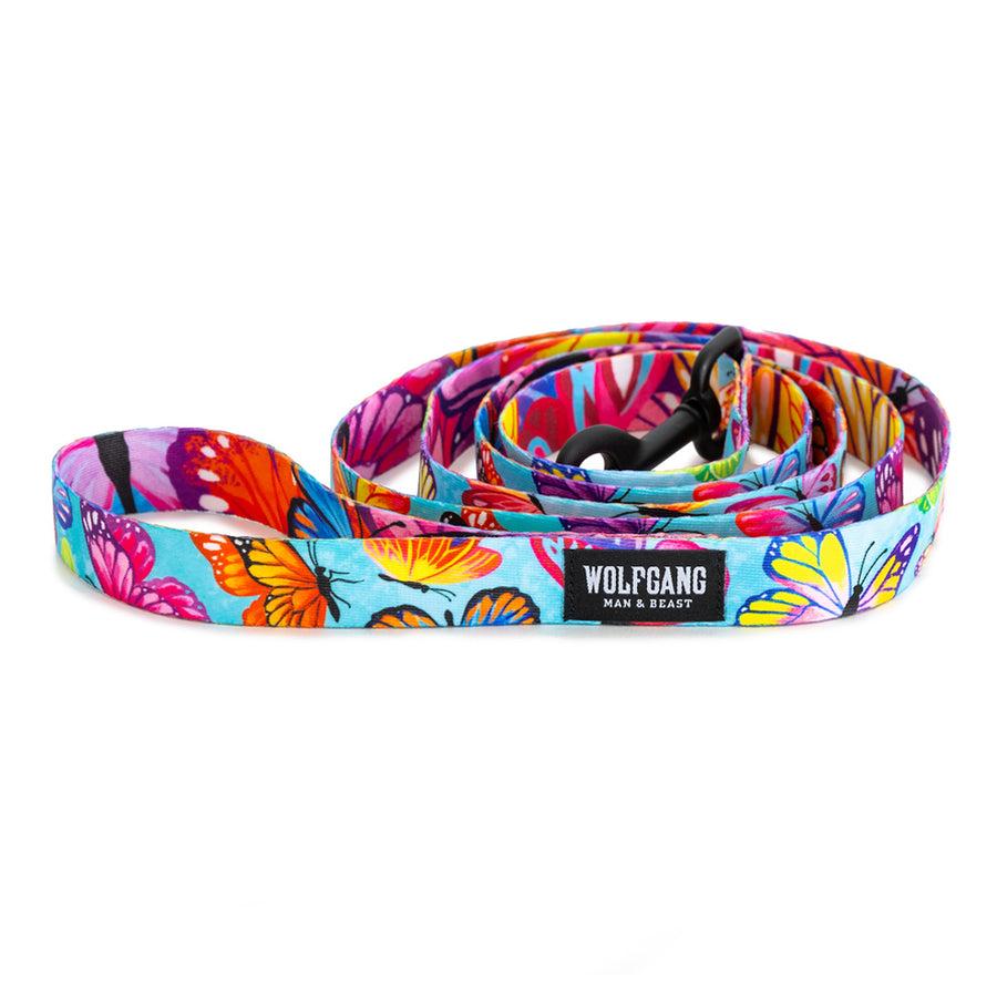 Wolfgang Dog Leash, FlutterColor, 1-in x 6-ft