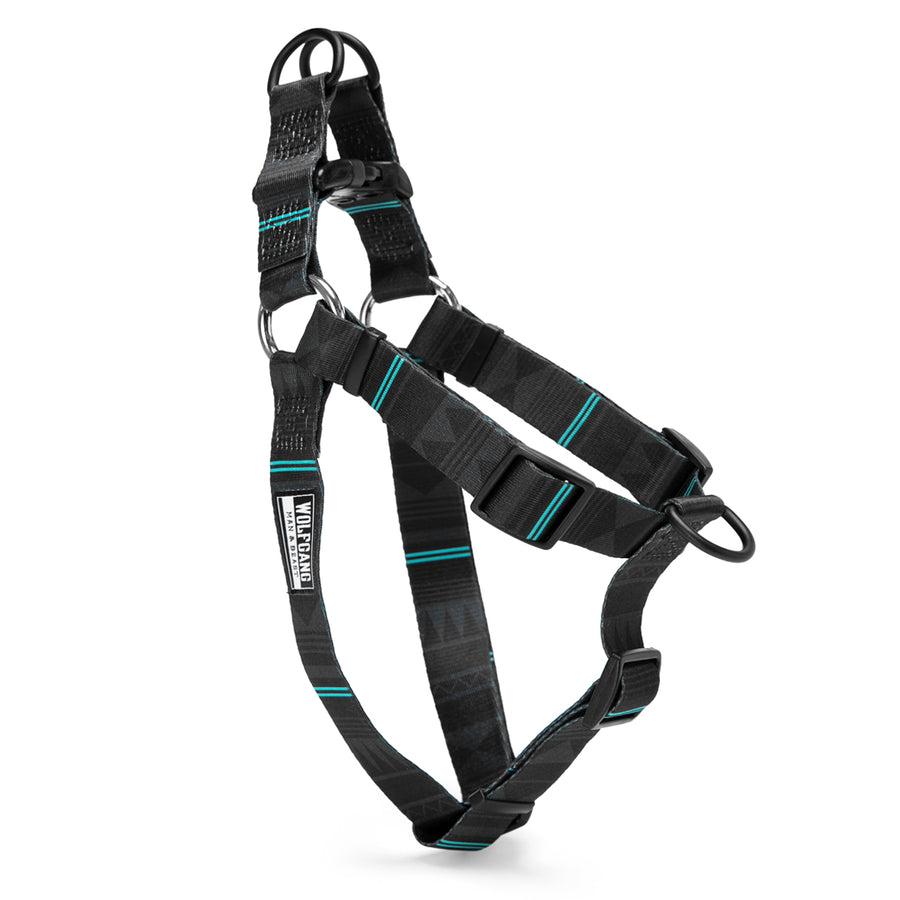 Wolfgang Comfort Dog Harness, NightOwl, Medium (5/8-in x 16-24-in)