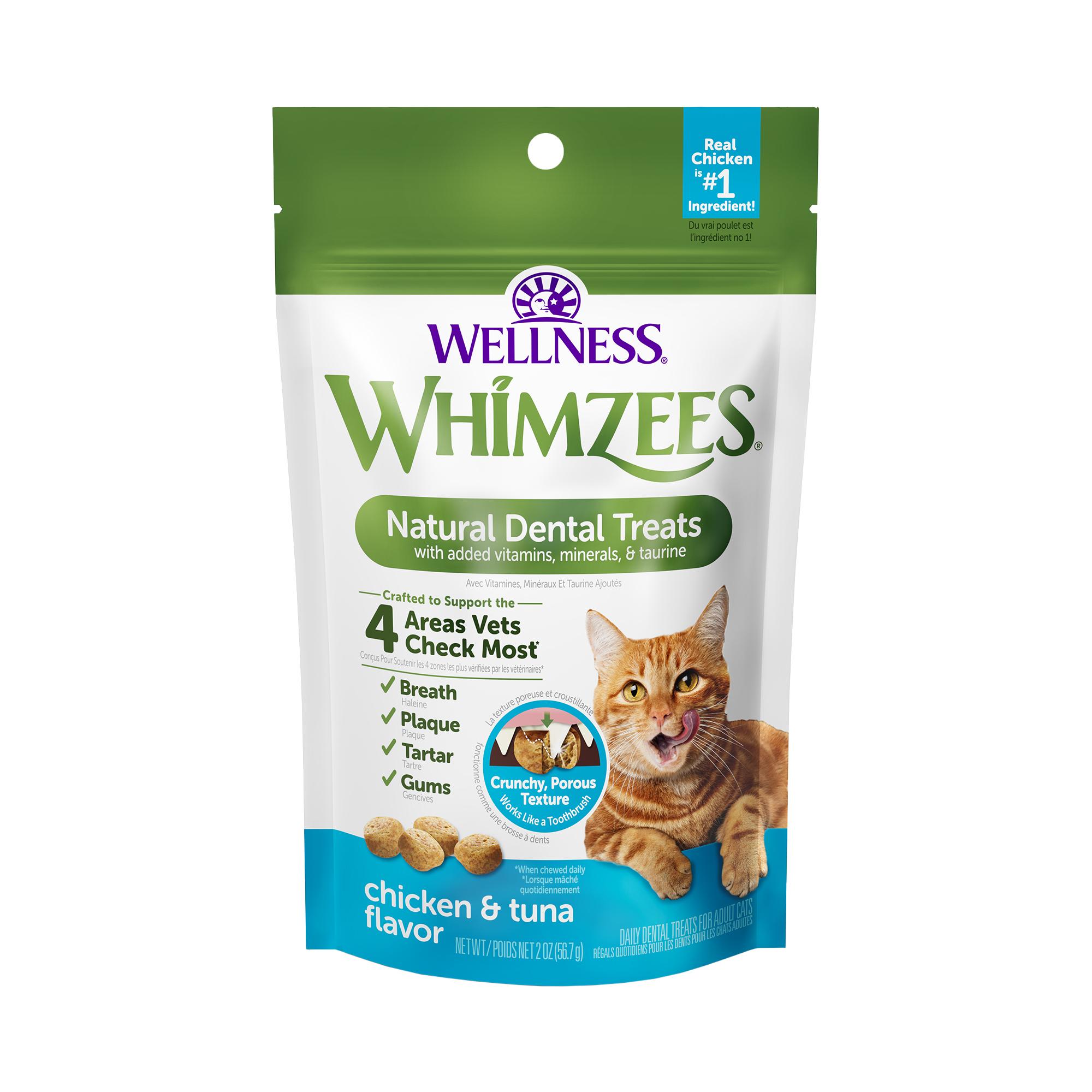 WHIMZEES Chicken & Tuna Natural Dental Cat Treats