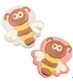 Bosco & Roxy's Spring Billy Beeezz Dog Treats, 3.5-in