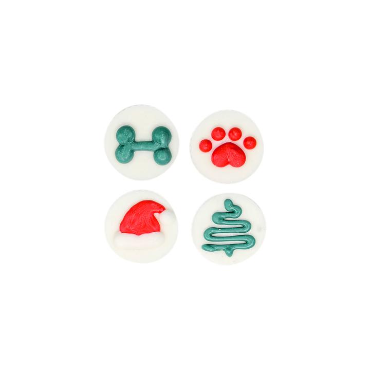 Bosco & Roxy's Christmas Peanut Butter Cup Dog Treats, 4-pk