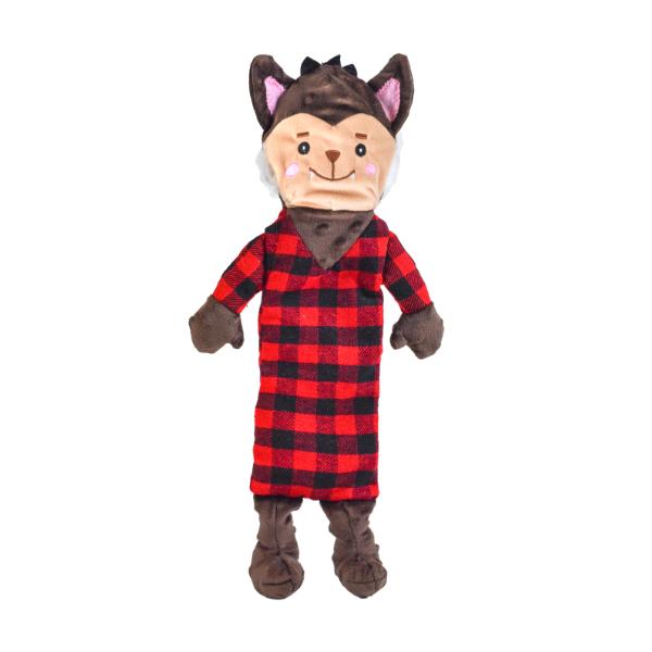Patchwork Pet Halloween Stuffingless Werewolf Dog Toy