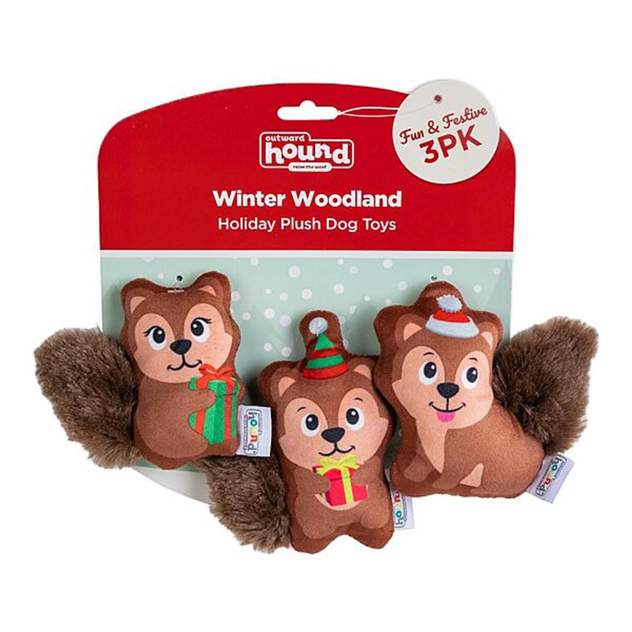 Outward Hound Holiday Winter Wonderland Dog Toy