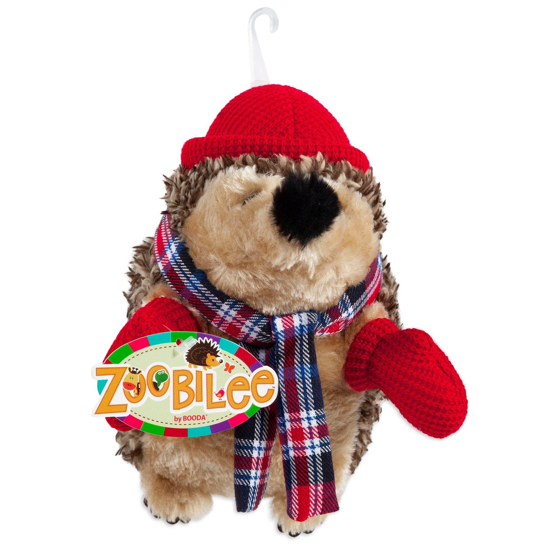Zoobilee Holiday Sweater Weather Heggie Dog Toy, Small
