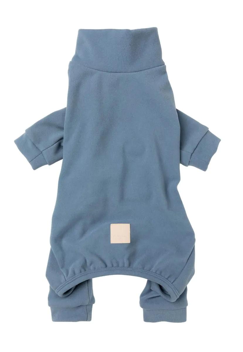 FuzzYard Life Soft Touch Dog Pajamas, French Blue, 1