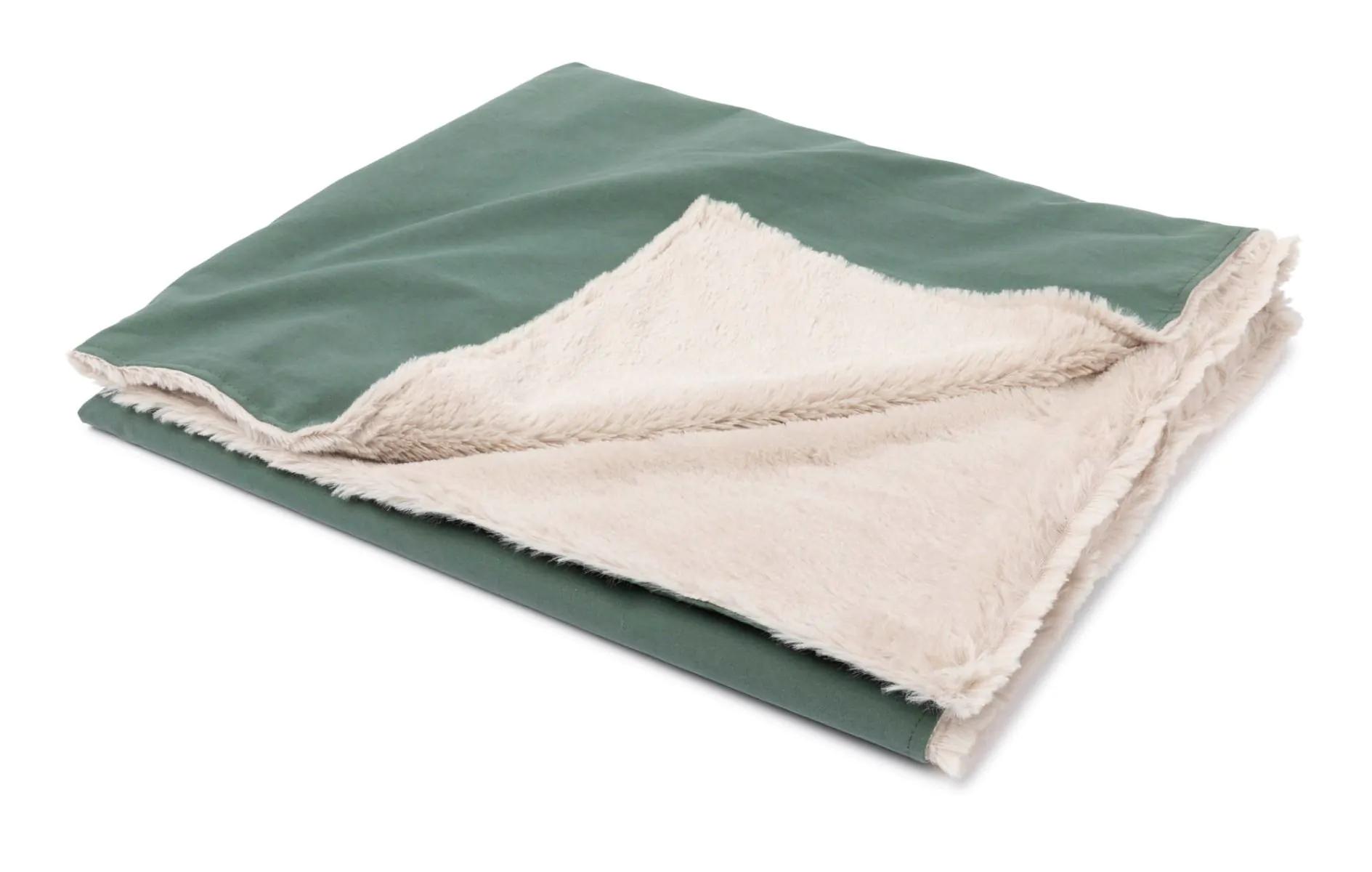 FuzzYard Life Pet Blanket, Myrtle Green, Large