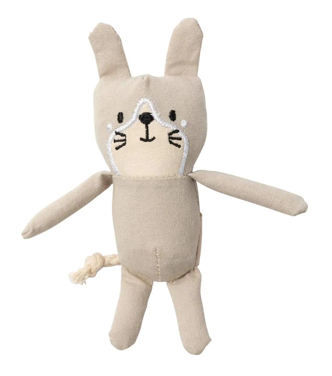 FuzzYard Life Cotton Cat Cat Toy, Sandstone