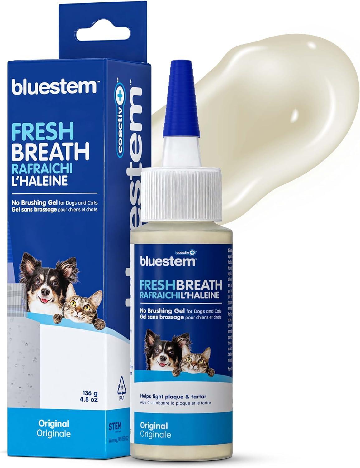 Bluestem Original Flavor No Brushing Gel for Dogs & Cats, 4.8-oz