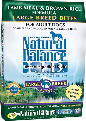 natural balance dog food large breed