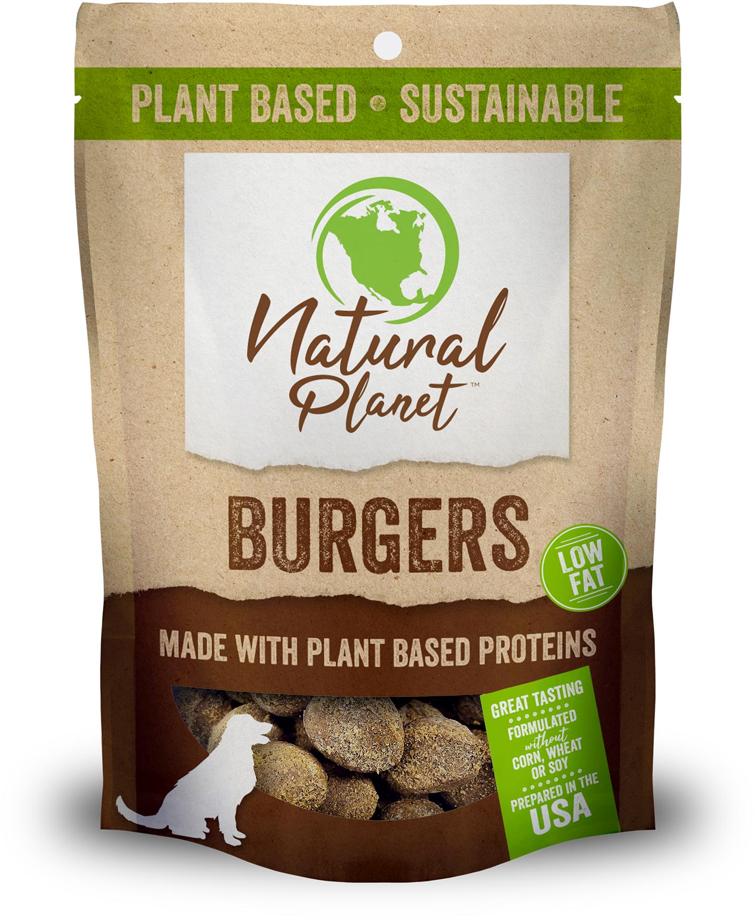 Natural Planet Burgers Plant Based Dog Treats