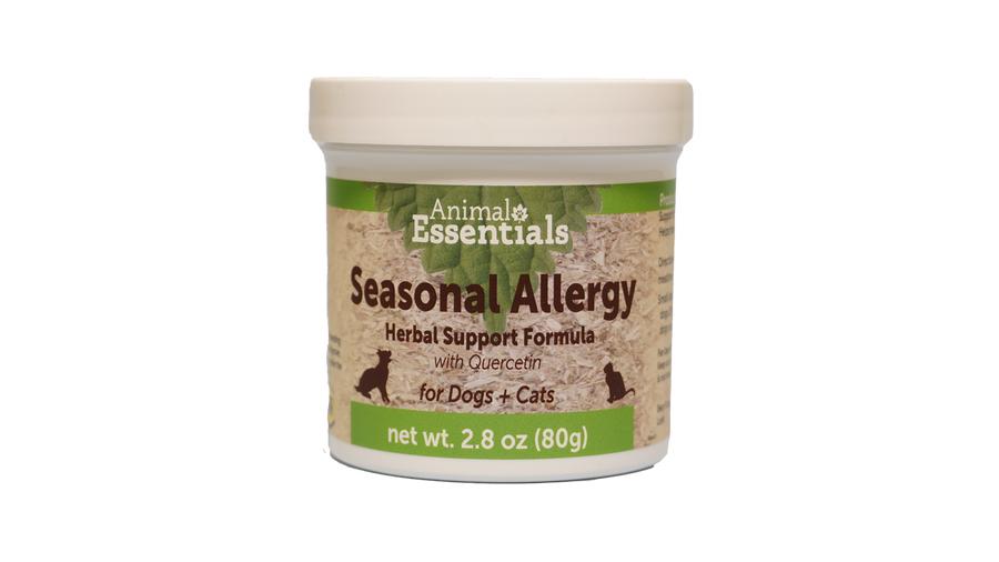 Animal Essentials Seasonal Allergy with Quercetin Herbal Support Powder for Dogs & Cats, 2.8-oz