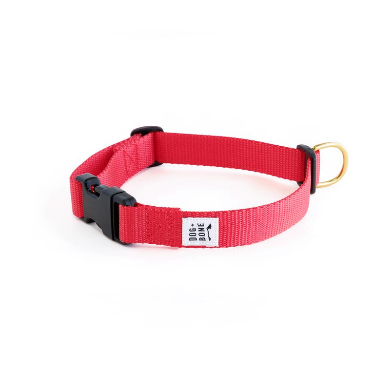 Dog + Bone Snap Dog Collar, Punch