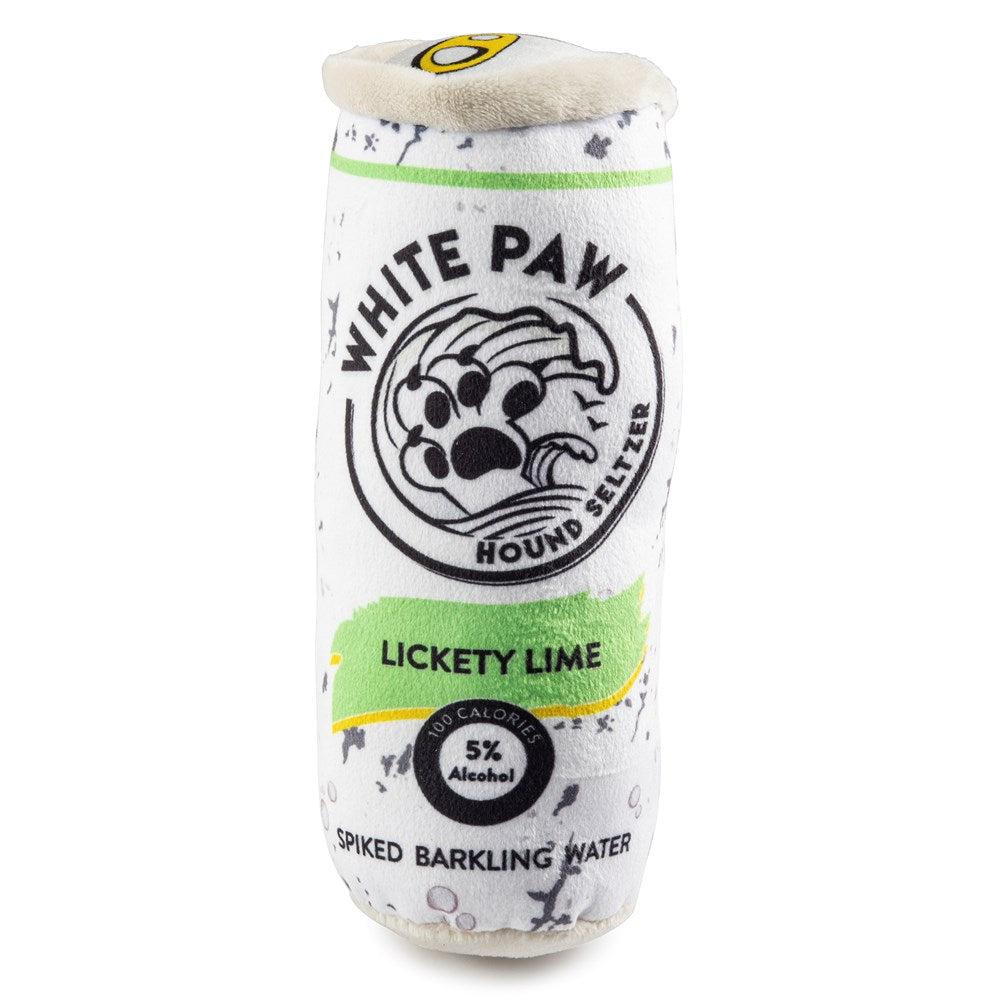Haute Diggity Dog White Paw Lickety Lime Dog Toy