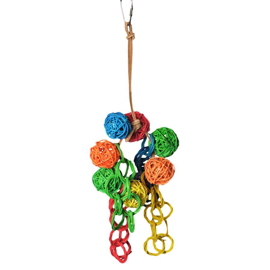 A&E Cage Company Vine Foraging Balls Bird Toy, Medium