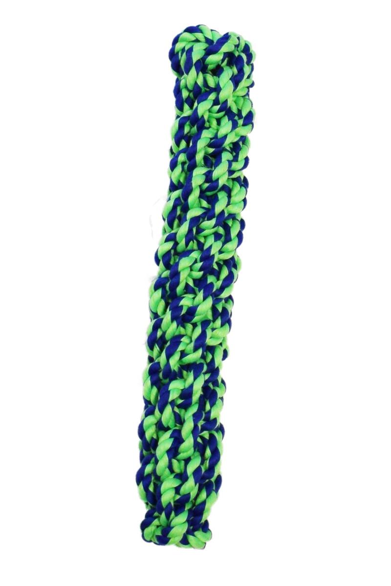 Amazing Pet Products Retriever Rope Dog Toy, Blue/Green, 18-in