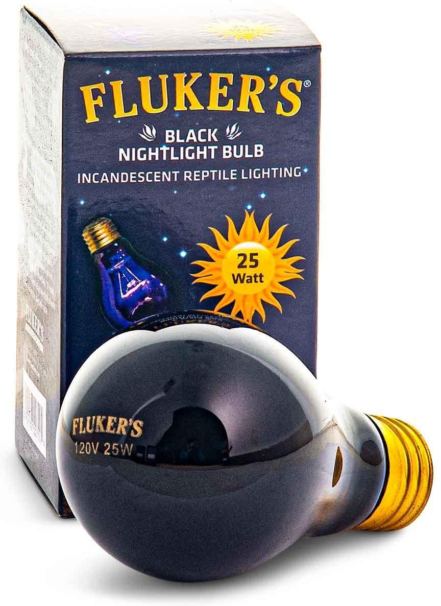 Fluker's Black Nightlight Incandescent Reptile Bulb, 25-watt