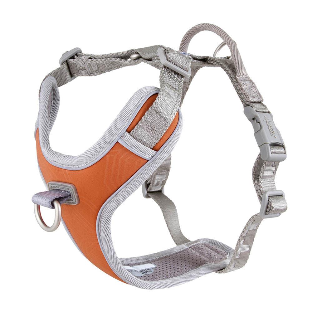 Hurtta Venture No-Pull Dog Harness, Buckthorn, 32-39-in