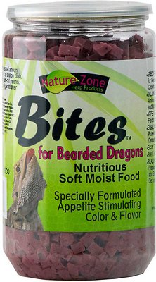 Nature Zone Bites Bearded Dragon Food, 24-oz bottle