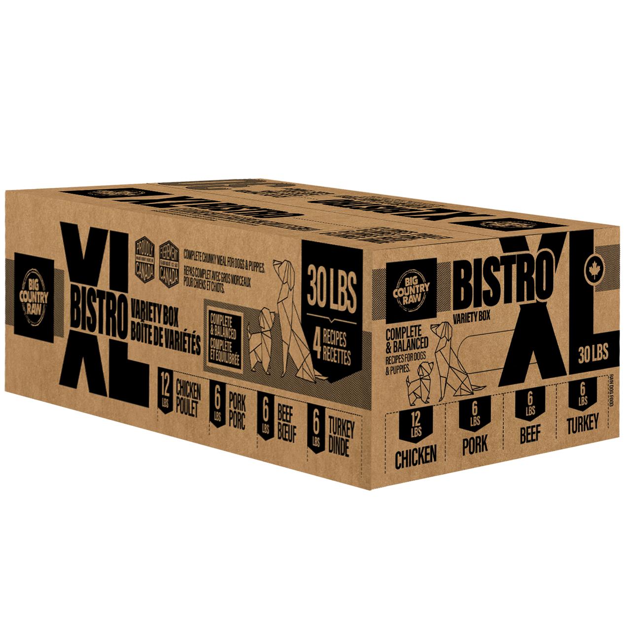 Big Country Raw XL Bistro Frozen Dog Food