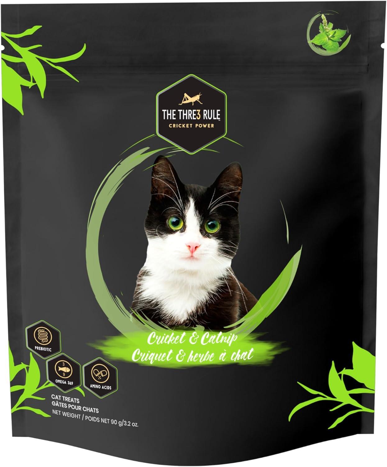 The 3 Rule Cricket & Catnip Cat Treats
