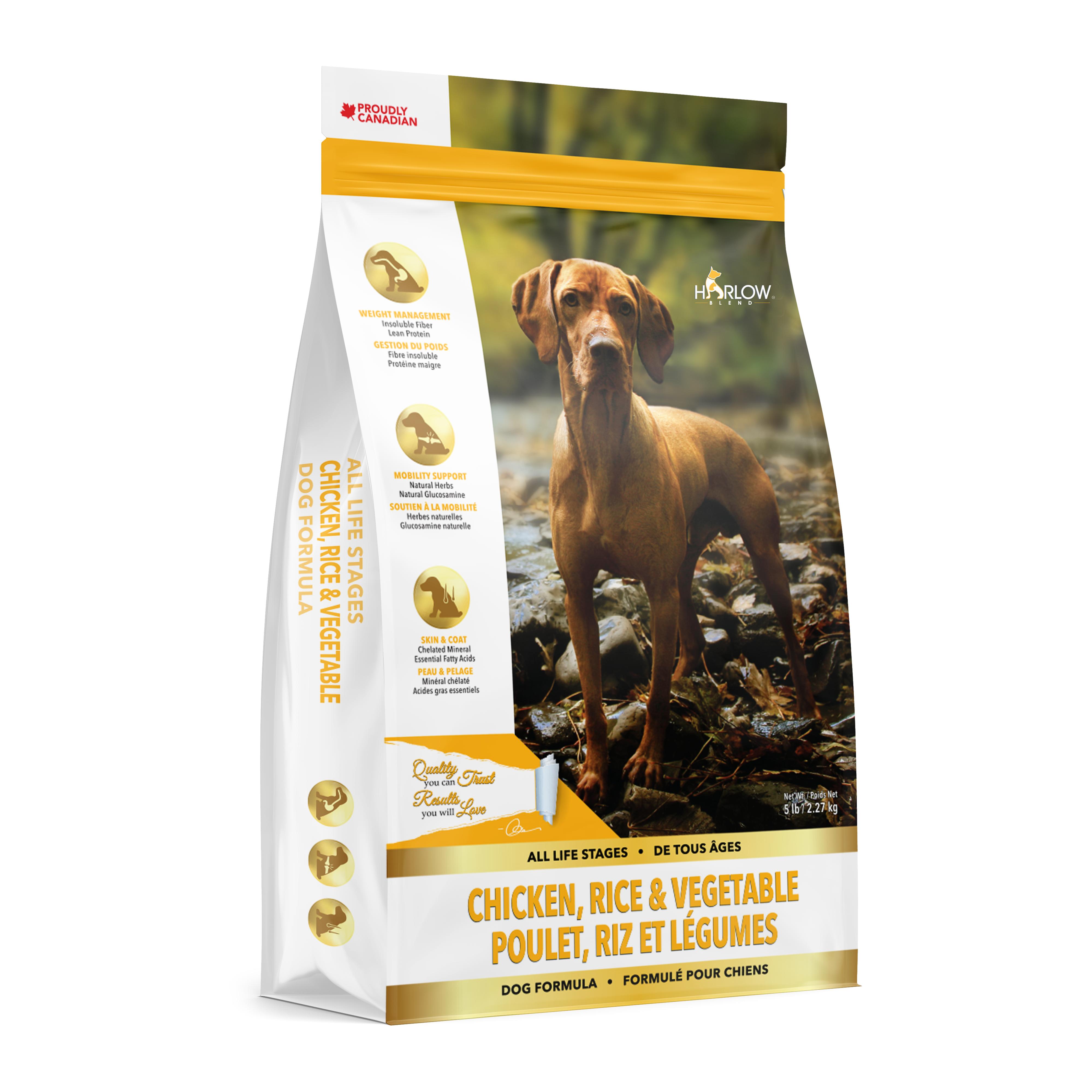 Harlow Blend Chicken, Rice & Vegetables Dry Dog Food, 5-lb