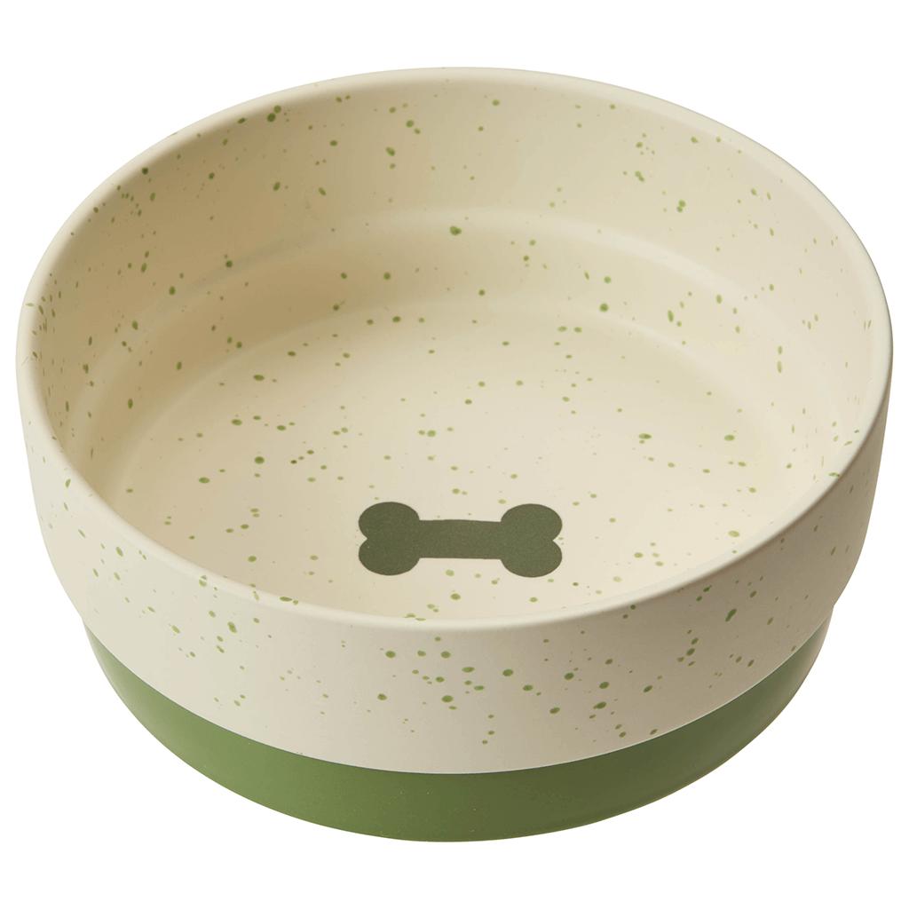 Ethical Pet Spot Sedona Dog Dish, Green, 7-in