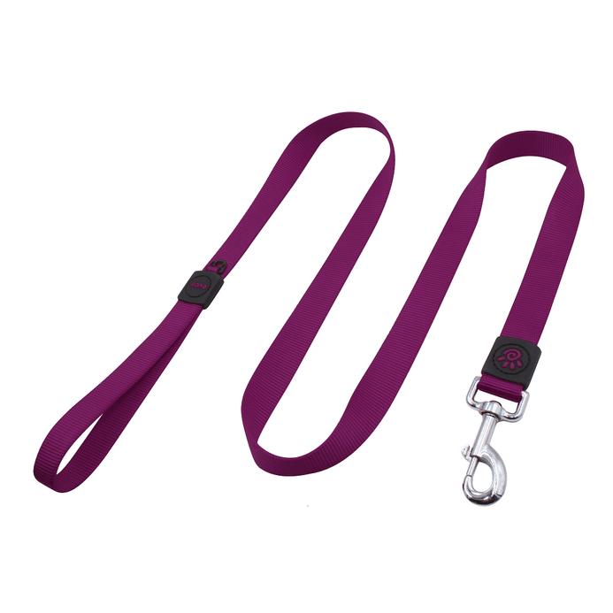 DOCO Signature Nylon Dog Leash, Purple
