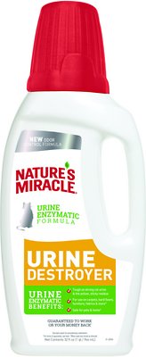 Nature's Miracle Cat Urine Destroyer, 32-oz bottle