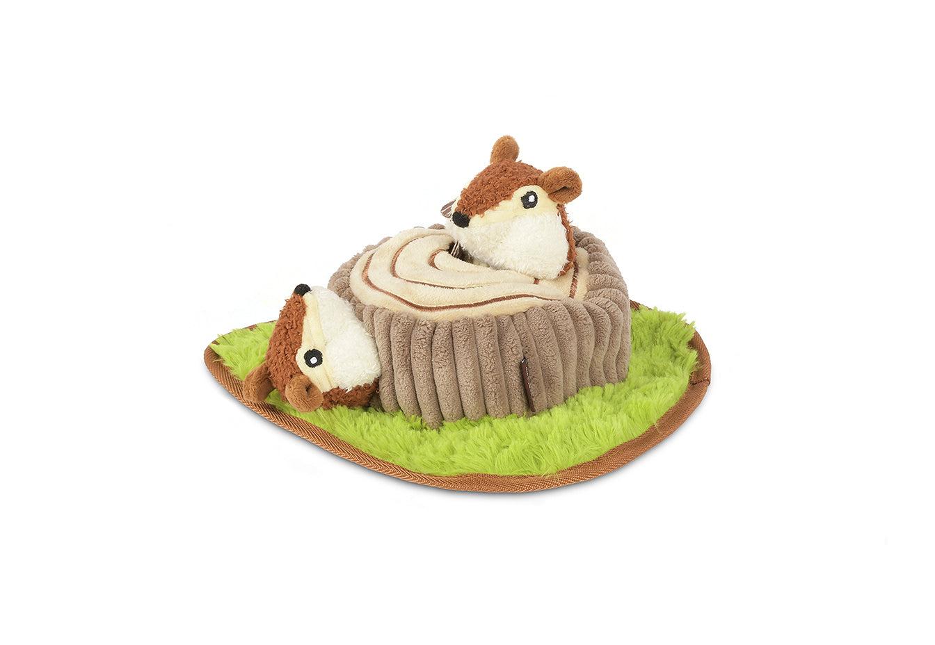 P.L.A.Y. Forest Friends Chippy & Cheeks the Chipmunks Dog Toy