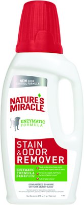 Nature's Miracle Dog Stain & Odor Remover, 32-oz bottle