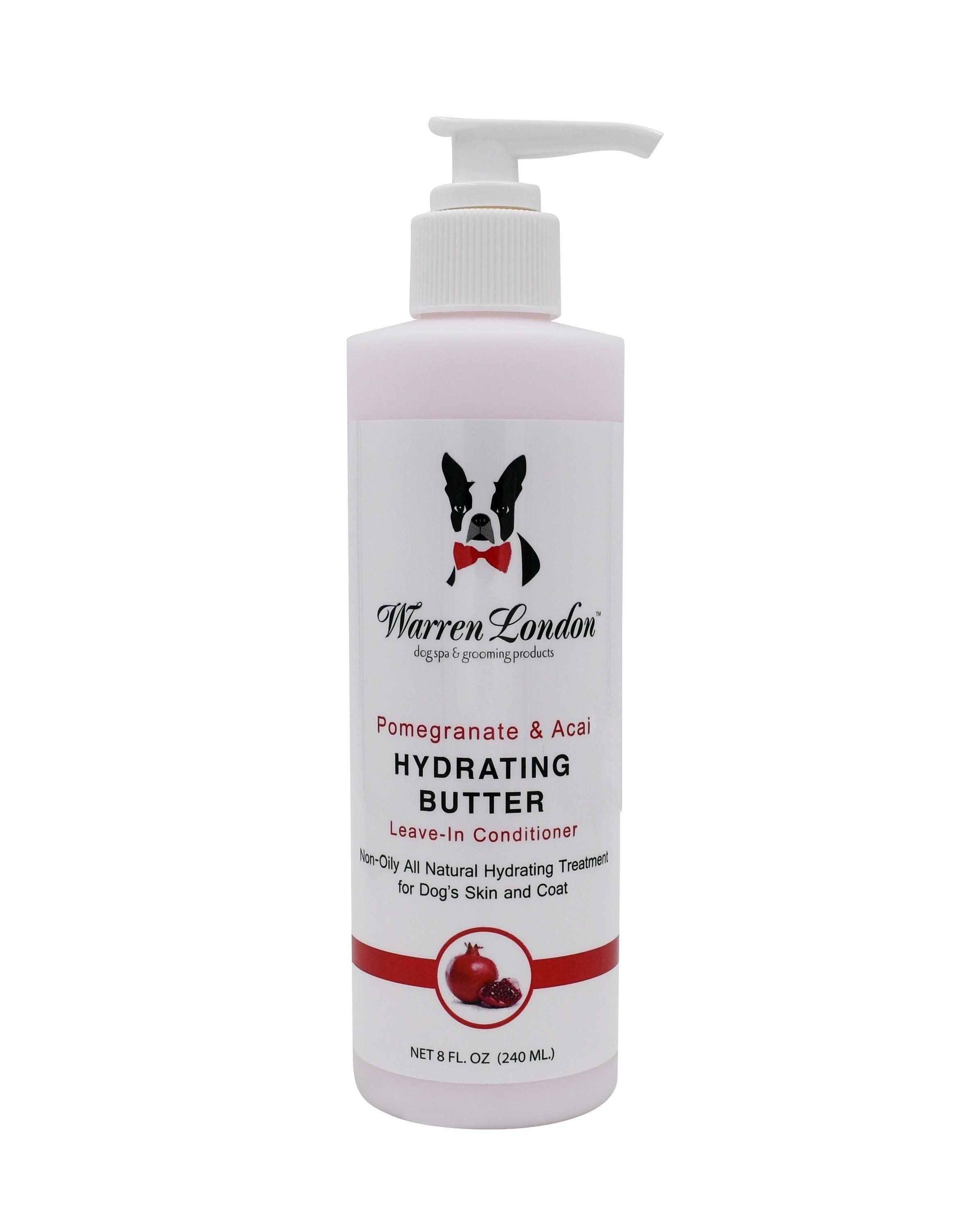 Warren London Pomegranate & Acai Hydrating Butter Leave-in Dog Conditioner