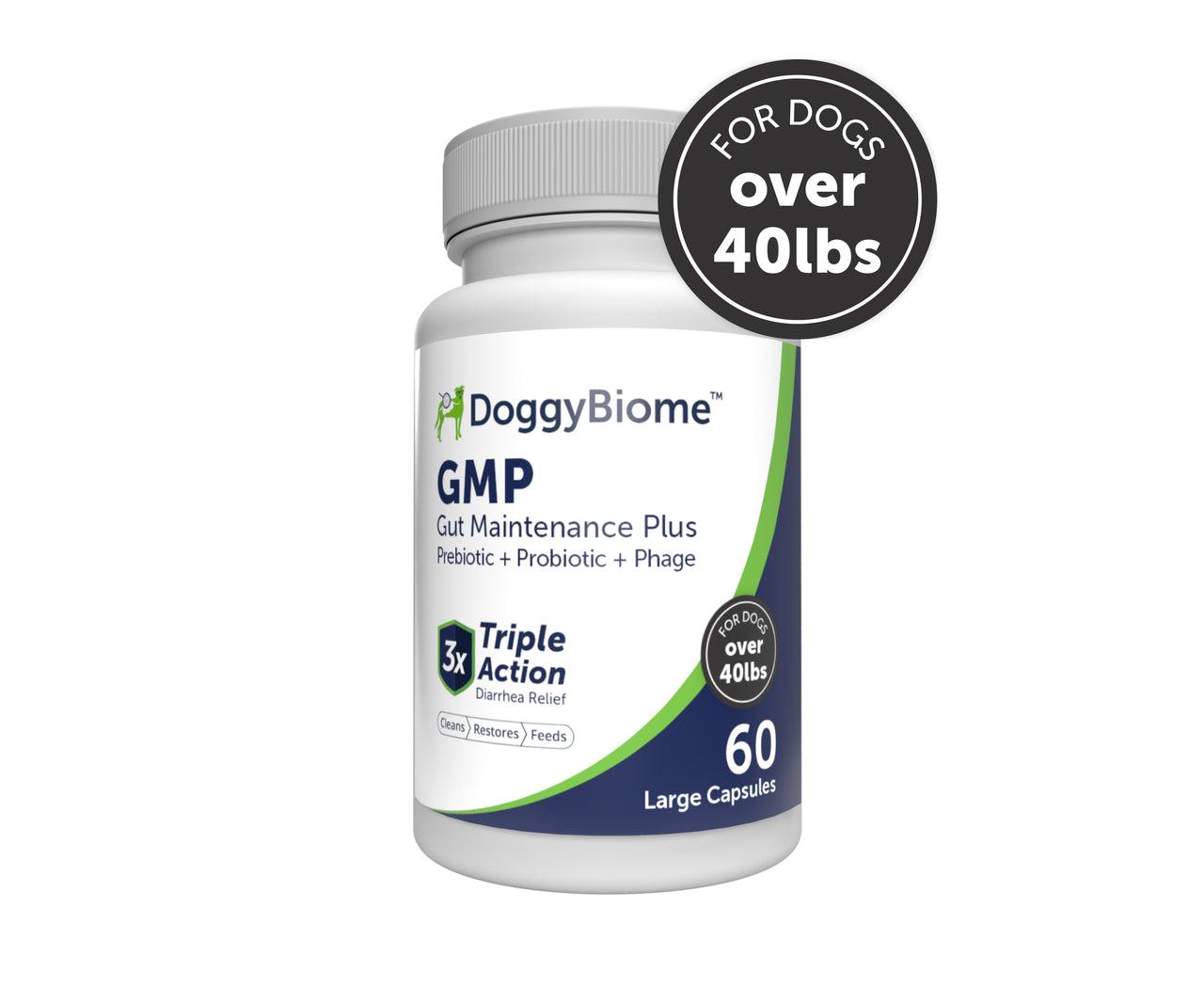 AnimalBiome DoggyBiome GMP with FOS for Dogs, Large, 60-count