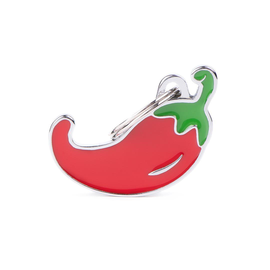 MyFamily Food Chili Pet ID Tag, Medium (Size: Medium)