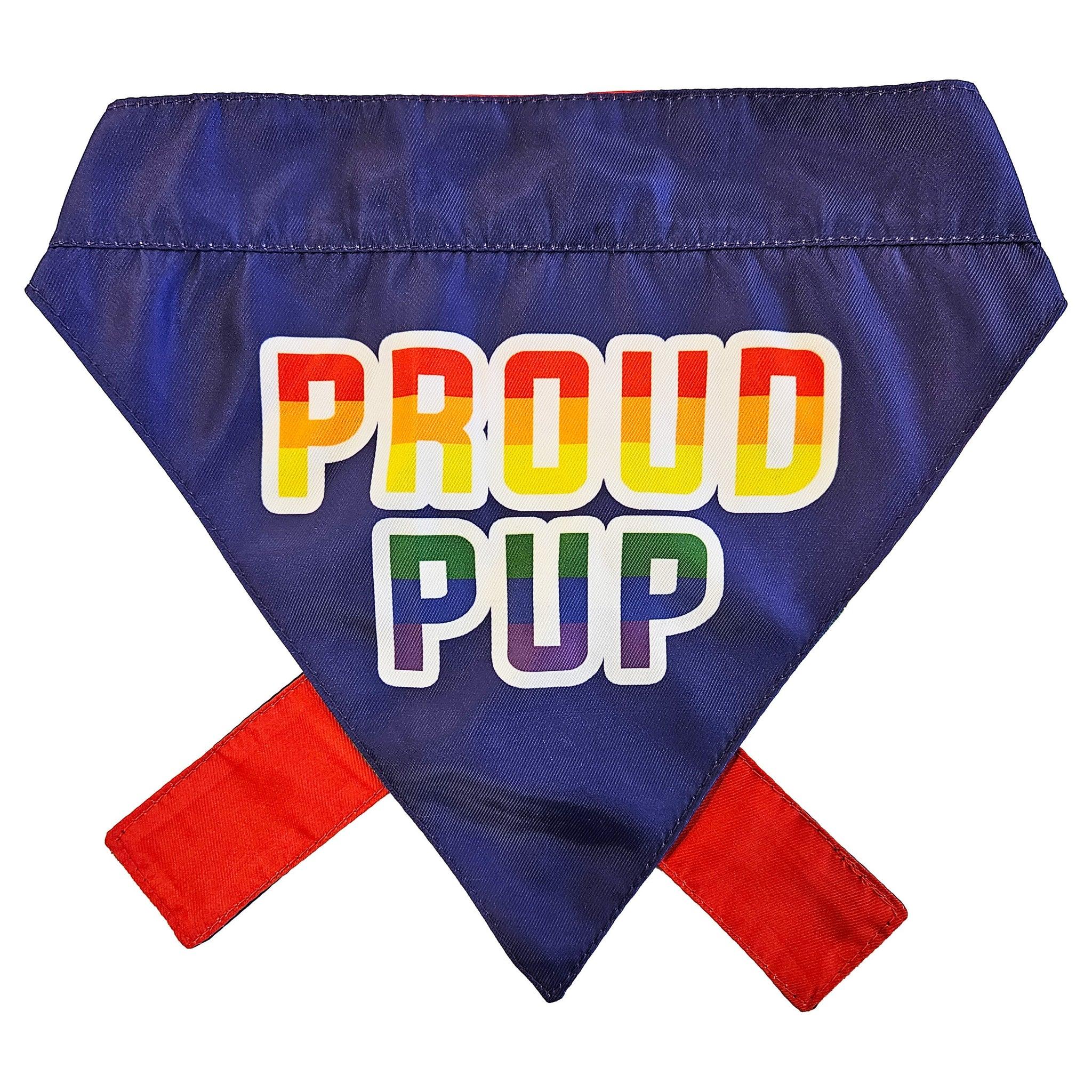 Huxley & Kent Proud Pup Dog Bandana, Medium