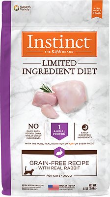 Instinct Limited Ingredient Diet Grain Free Recipe with Real Rabbit Dry Cat Food 4.5 lb Global Pet Foods Hunt Club Ottawa