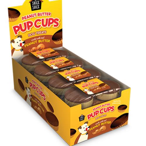 Cosmo's Snack Shack Peanut Butter Pup Cups Dog Treats
