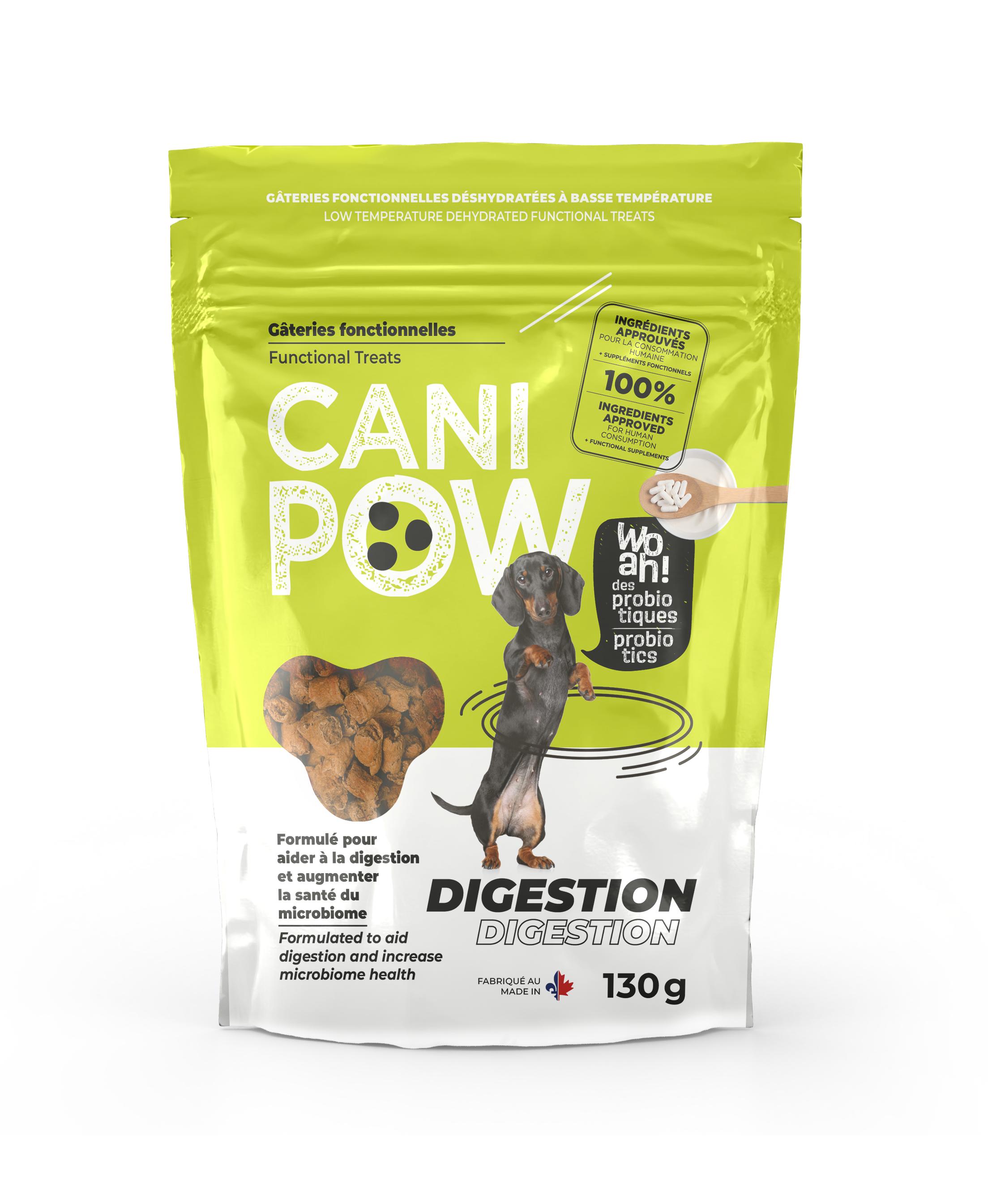 CaniSource Cani Pow Digestion Dog Treats, 130-gram