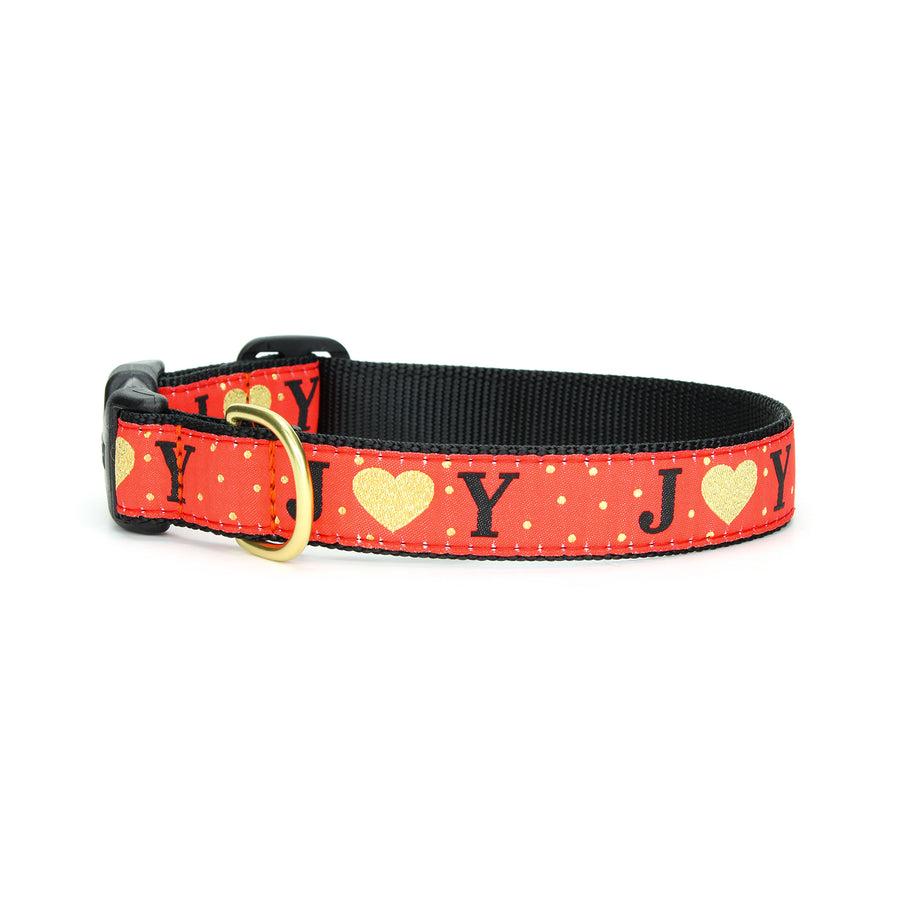 Up Country Dog Collar, Joy, 5/8-in x 9-15-in