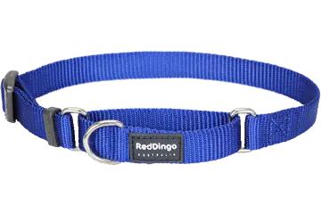 Red Dingo Classic Martingale Dog Collar, Dark Blue, X-Small