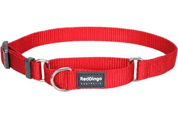 Red Dingo Classic Martingale Dog Collar, Red, Small