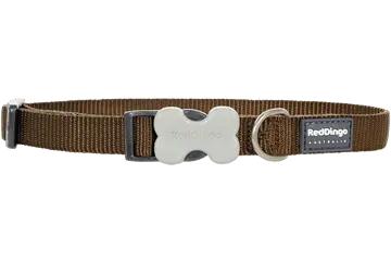Red Dingo Classic Dog Collar, Brown